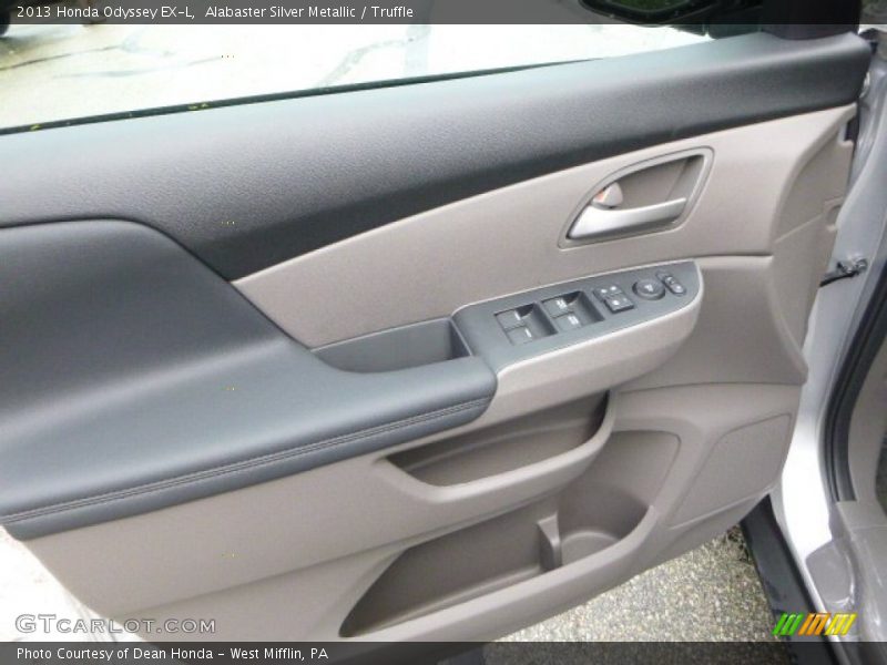 Alabaster Silver Metallic / Truffle 2013 Honda Odyssey EX-L