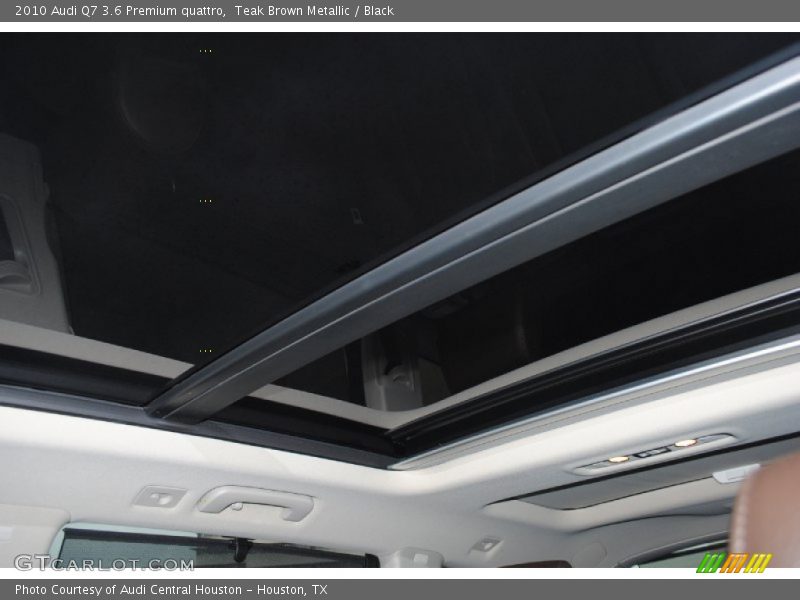Teak Brown Metallic / Black 2010 Audi Q7 3.6 Premium quattro