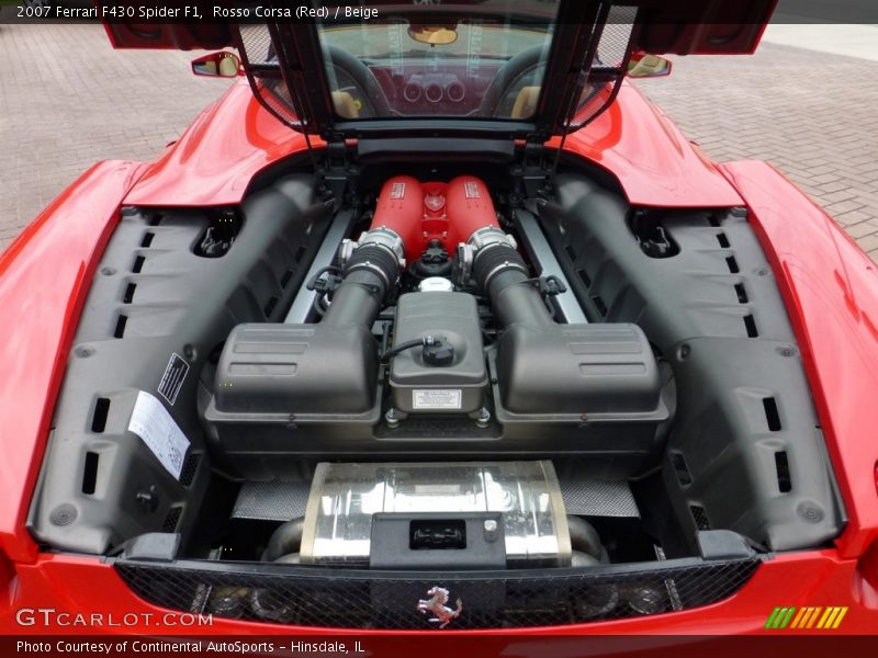  2007 F430 Spider F1 Engine - 4.3 Liter DOHC 32-Valve VVT V8