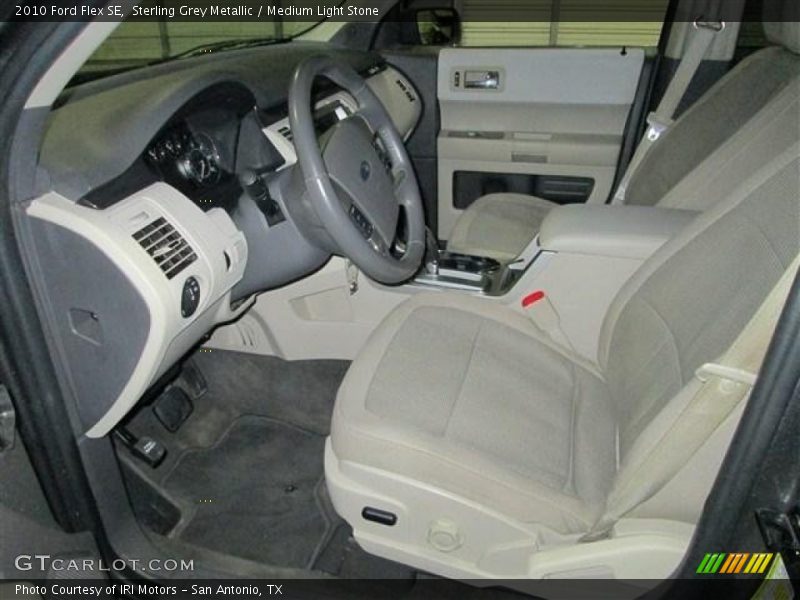 Sterling Grey Metallic / Medium Light Stone 2010 Ford Flex SE