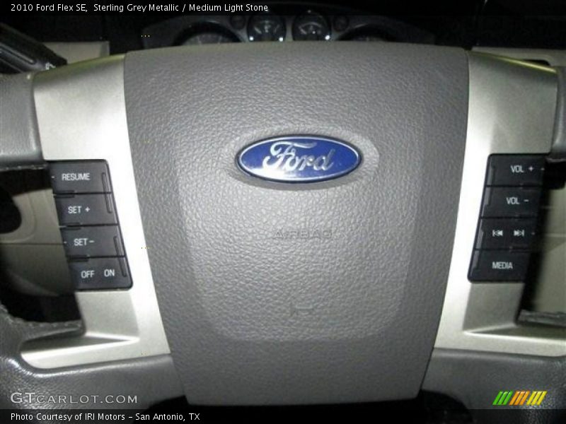 Sterling Grey Metallic / Medium Light Stone 2010 Ford Flex SE