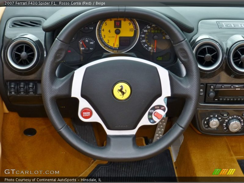  2007 F430 Spider F1 Steering Wheel
