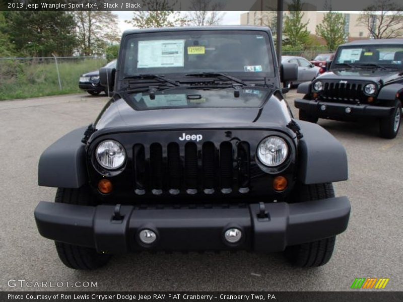 Black / Black 2013 Jeep Wrangler Sport 4x4