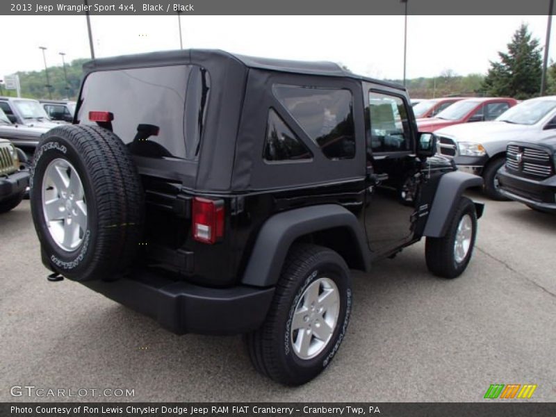 Black / Black 2013 Jeep Wrangler Sport 4x4