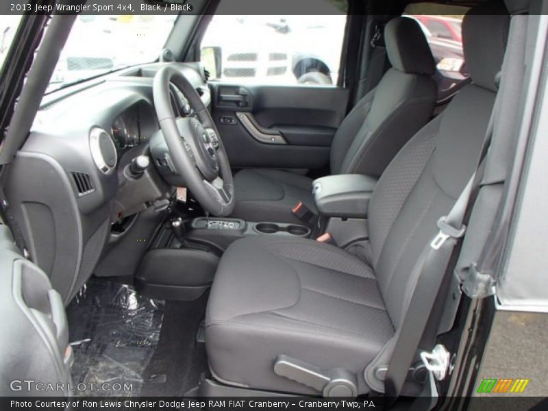 Black / Black 2013 Jeep Wrangler Sport 4x4