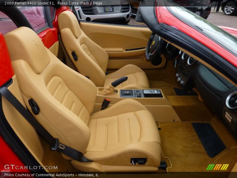  2007 F430 Spider F1 Beige Interior