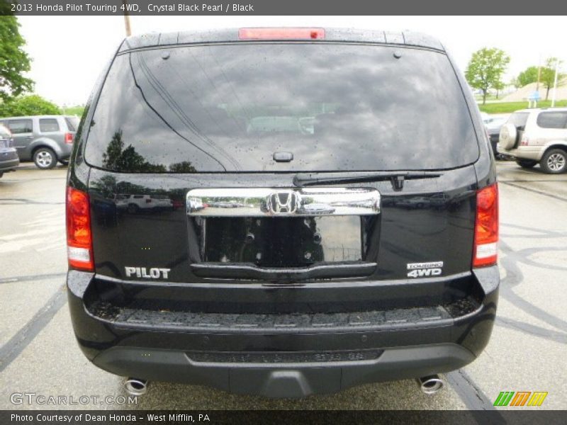 Crystal Black Pearl / Black 2013 Honda Pilot Touring 4WD
