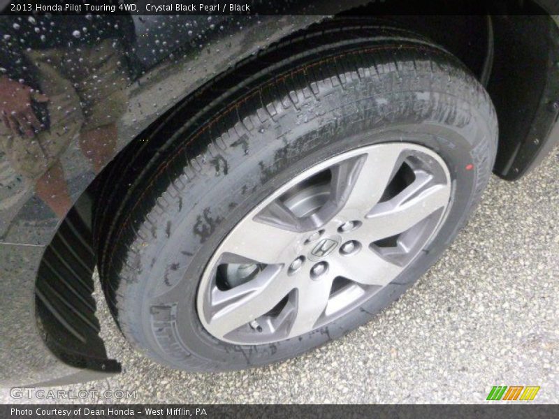 Crystal Black Pearl / Black 2013 Honda Pilot Touring 4WD
