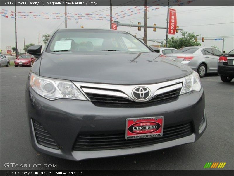Magnetic Gray Metallic / Ivory 2012 Toyota Camry LE