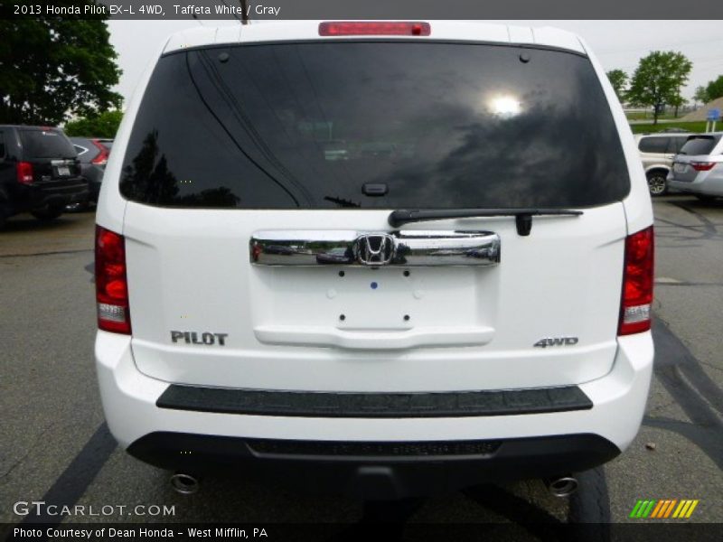 Taffeta White / Gray 2013 Honda Pilot EX-L 4WD
