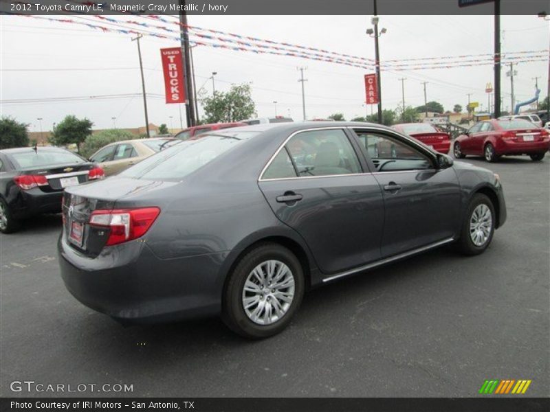 Magnetic Gray Metallic / Ivory 2012 Toyota Camry LE