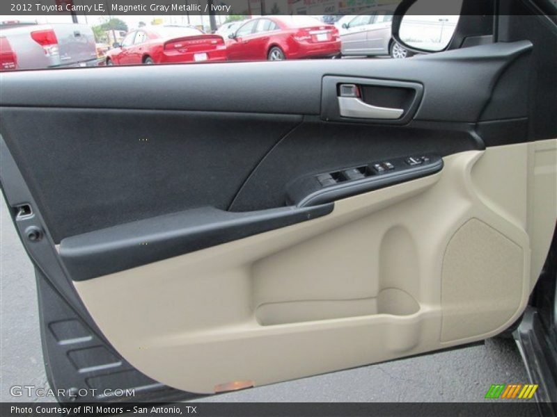 Magnetic Gray Metallic / Ivory 2012 Toyota Camry LE