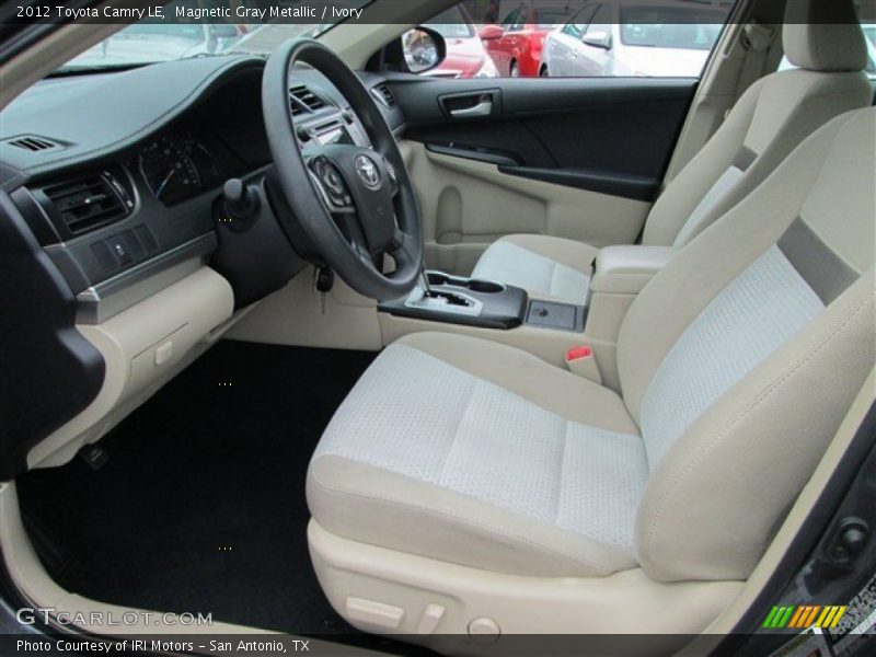 Magnetic Gray Metallic / Ivory 2012 Toyota Camry LE