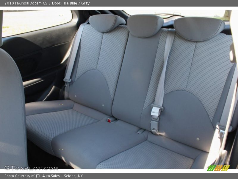 Ice Blue / Gray 2010 Hyundai Accent GS 3 Door