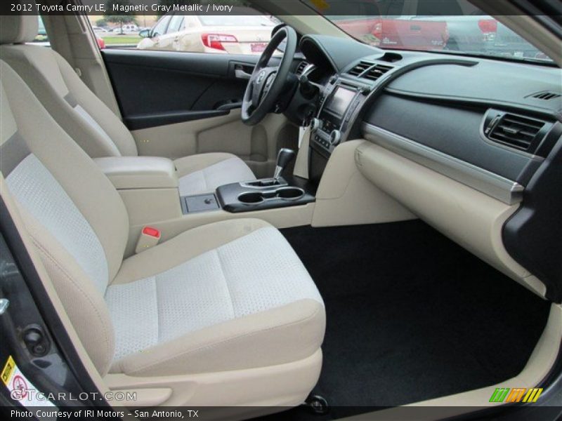 Magnetic Gray Metallic / Ivory 2012 Toyota Camry LE