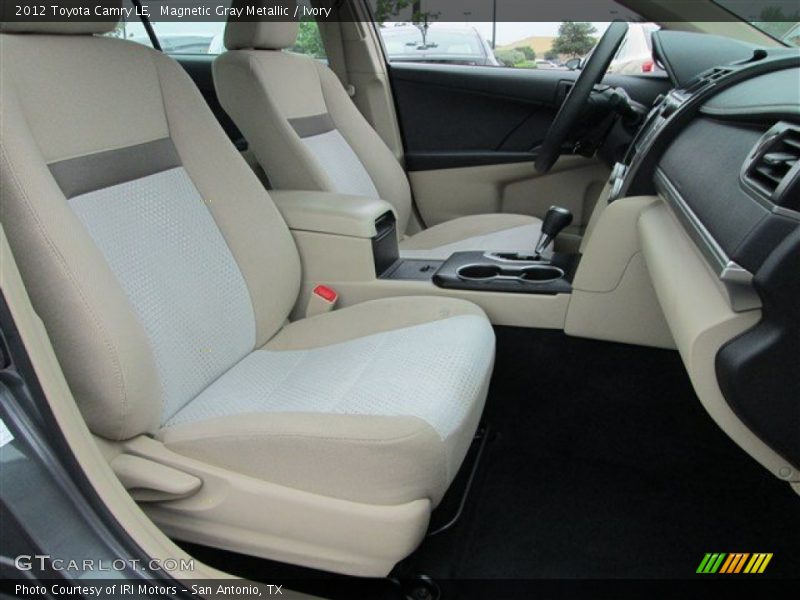 Magnetic Gray Metallic / Ivory 2012 Toyota Camry LE
