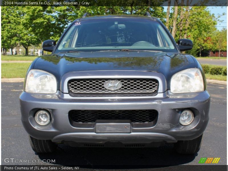 Black Obsidian / Gray 2004 Hyundai Santa Fe GLS