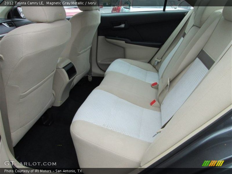 Magnetic Gray Metallic / Ivory 2012 Toyota Camry LE
