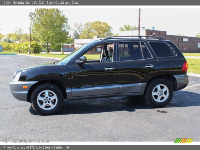 Black Obsidian / Gray 2004 Hyundai Santa Fe GLS