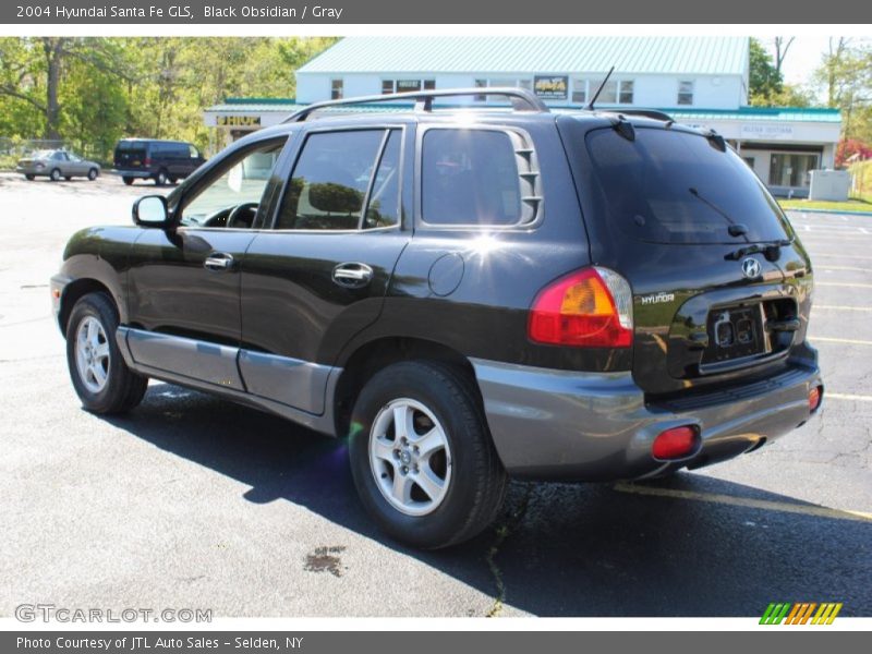 Black Obsidian / Gray 2004 Hyundai Santa Fe GLS