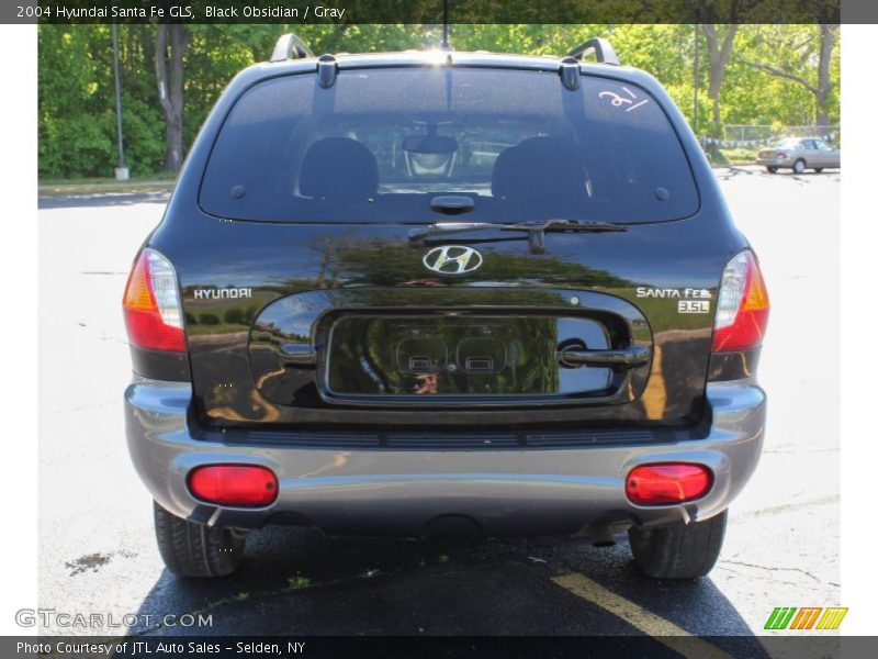 Black Obsidian / Gray 2004 Hyundai Santa Fe GLS