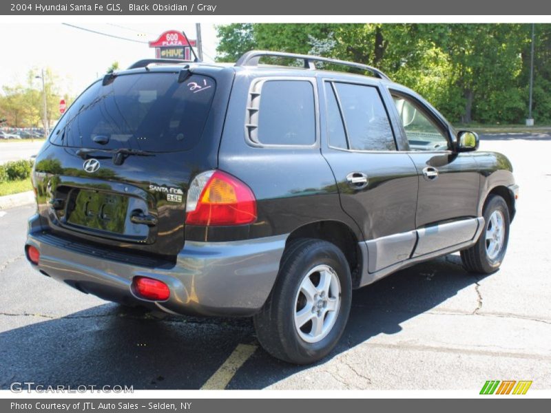 Black Obsidian / Gray 2004 Hyundai Santa Fe GLS