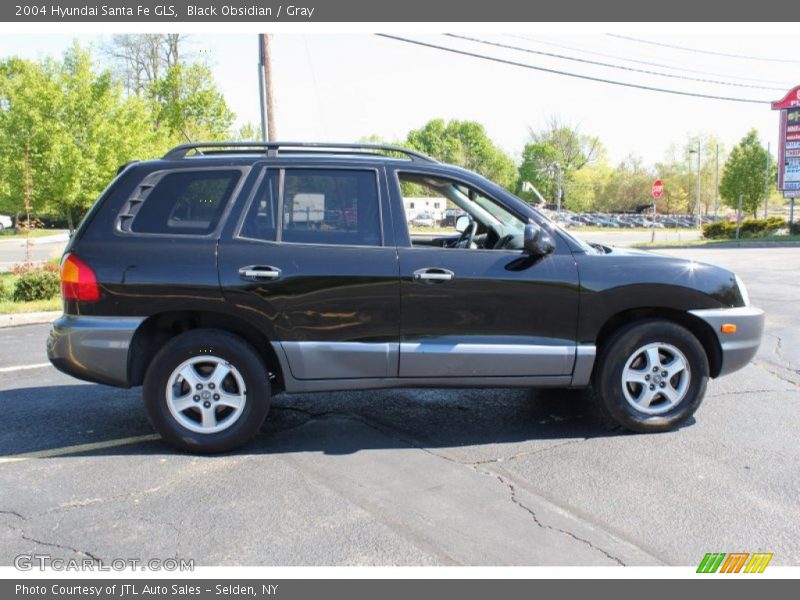 Black Obsidian / Gray 2004 Hyundai Santa Fe GLS