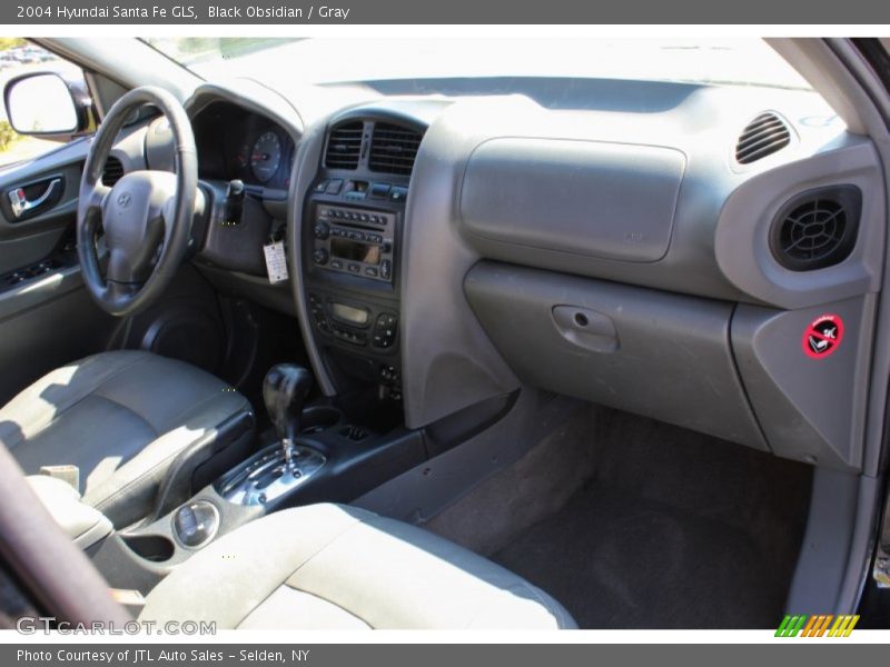 Black Obsidian / Gray 2004 Hyundai Santa Fe GLS