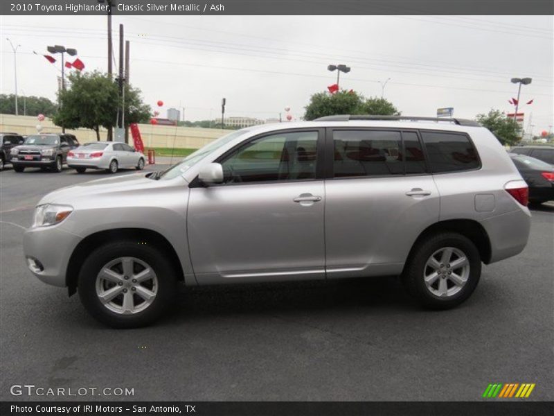 Classic Silver Metallic / Ash 2010 Toyota Highlander