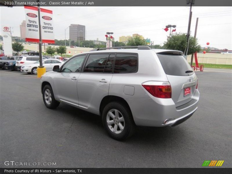 Classic Silver Metallic / Ash 2010 Toyota Highlander