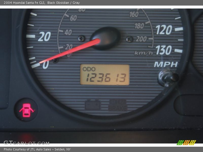 Black Obsidian / Gray 2004 Hyundai Santa Fe GLS