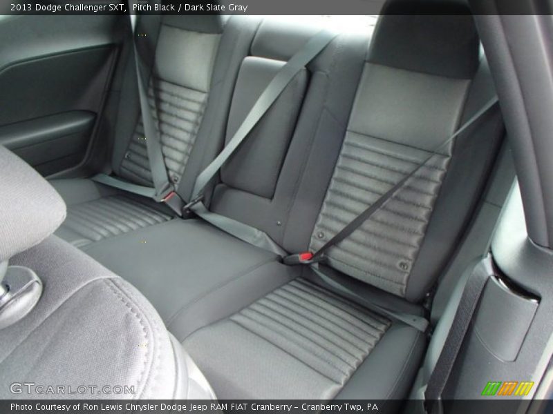 Pitch Black / Dark Slate Gray 2013 Dodge Challenger SXT