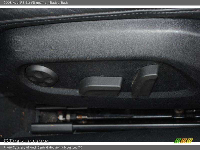 Black / Black 2008 Audi R8 4.2 FSI quattro