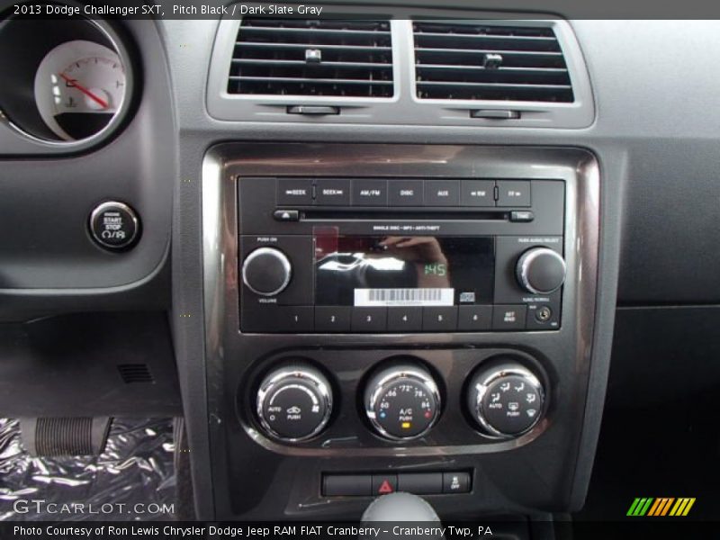 Pitch Black / Dark Slate Gray 2013 Dodge Challenger SXT