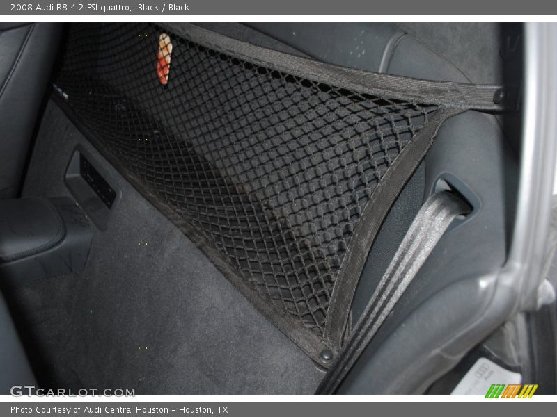 Black / Black 2008 Audi R8 4.2 FSI quattro