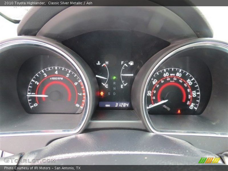 Classic Silver Metallic / Ash 2010 Toyota Highlander