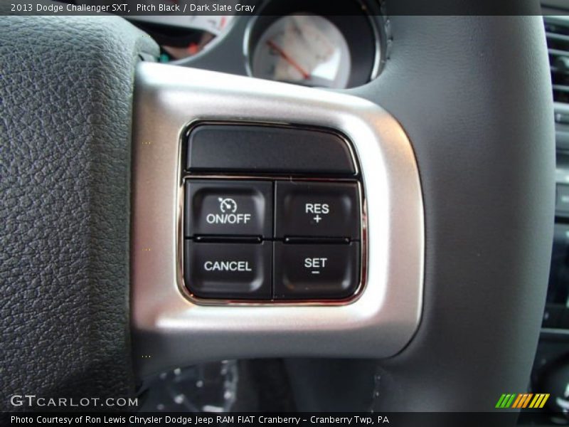 Pitch Black / Dark Slate Gray 2013 Dodge Challenger SXT