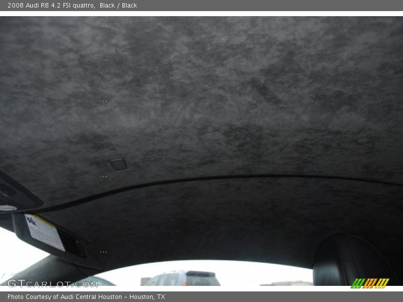 Black / Black 2008 Audi R8 4.2 FSI quattro
