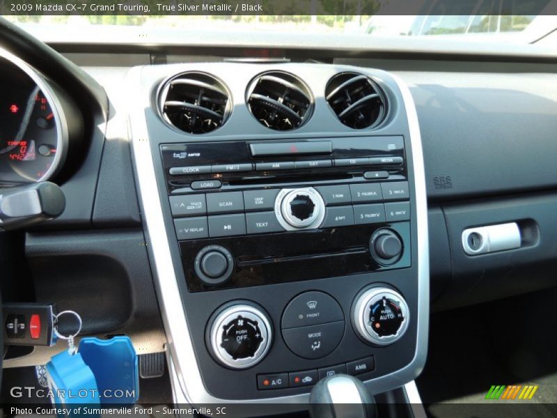 True Silver Metallic / Black 2009 Mazda CX-7 Grand Touring