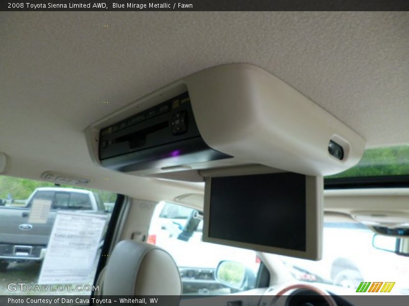 Entertainment System of 2008 Sienna Limited AWD