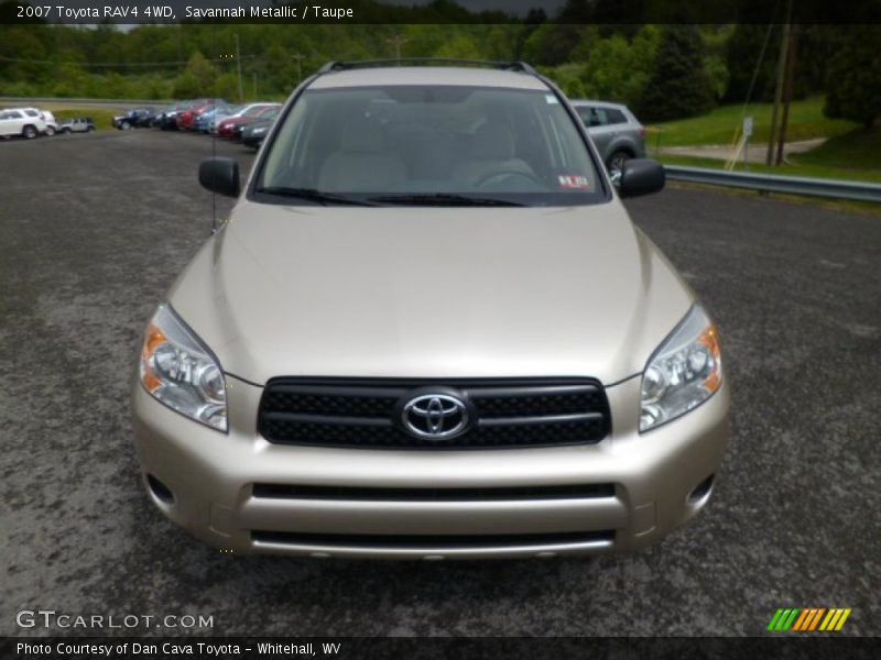 Savannah Metallic / Taupe 2007 Toyota RAV4 4WD