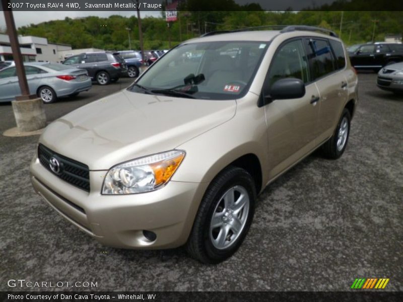 Savannah Metallic / Taupe 2007 Toyota RAV4 4WD