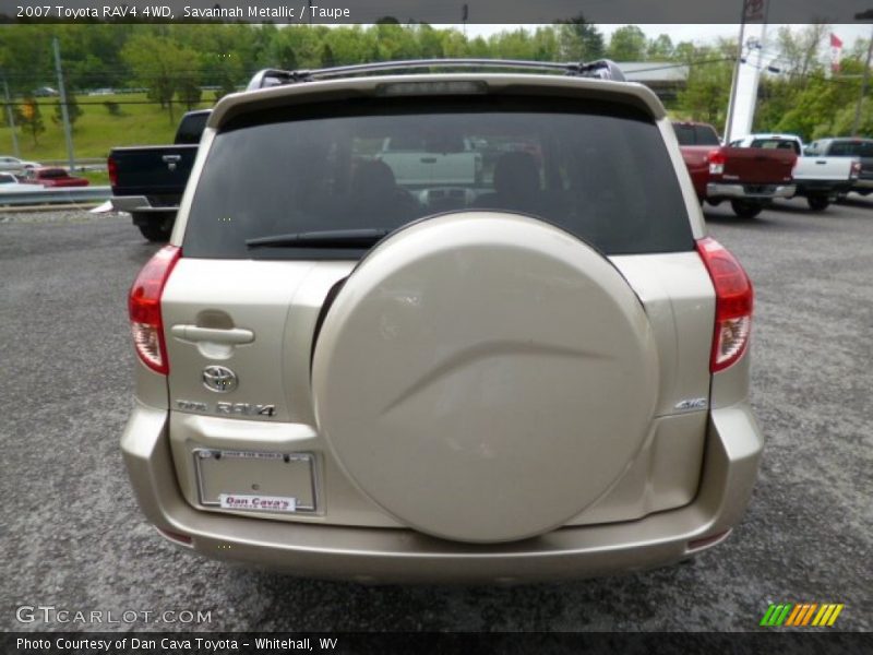 Savannah Metallic / Taupe 2007 Toyota RAV4 4WD