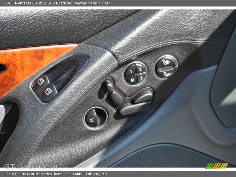 Pewter Metallic / Ash 2005 Mercedes-Benz SL 500 Roadster