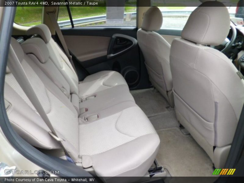 Savannah Metallic / Taupe 2007 Toyota RAV4 4WD