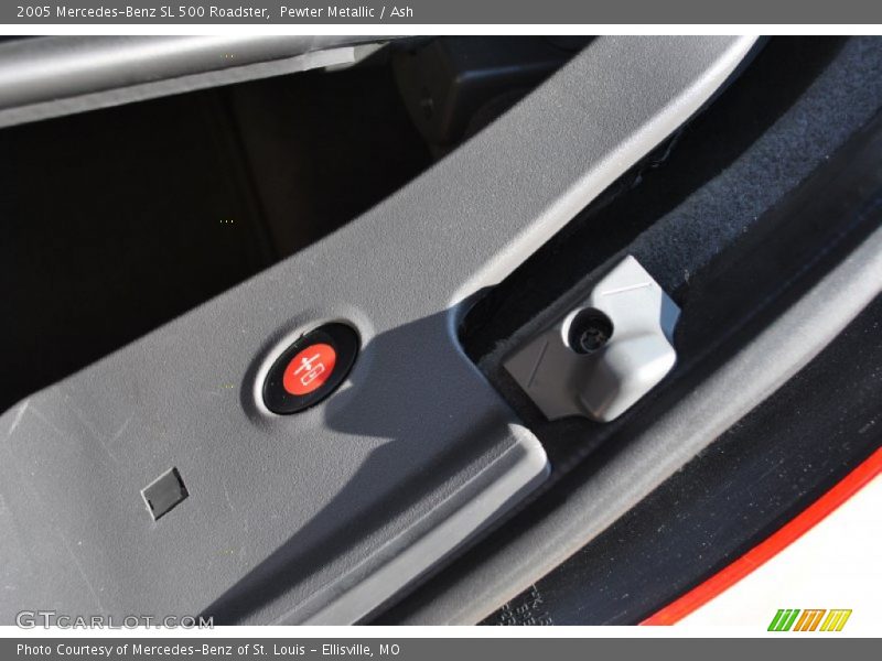 Pewter Metallic / Ash 2005 Mercedes-Benz SL 500 Roadster