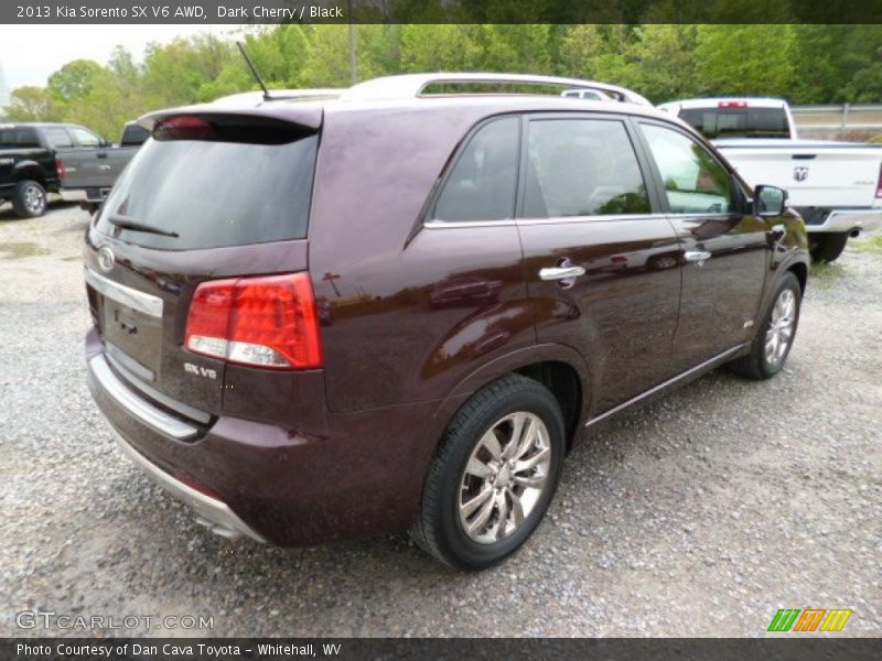 Dark Cherry / Black 2013 Kia Sorento SX V6 AWD