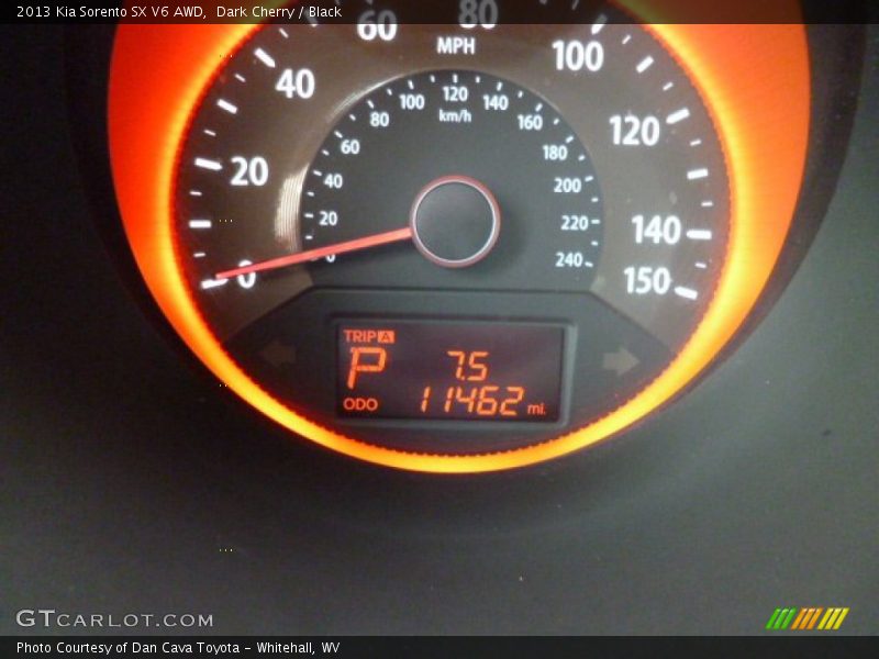 Dark Cherry / Black 2013 Kia Sorento SX V6 AWD