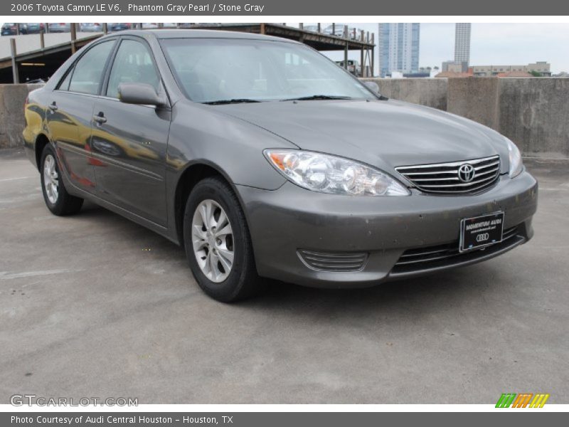 Phantom Gray Pearl / Stone Gray 2006 Toyota Camry LE V6