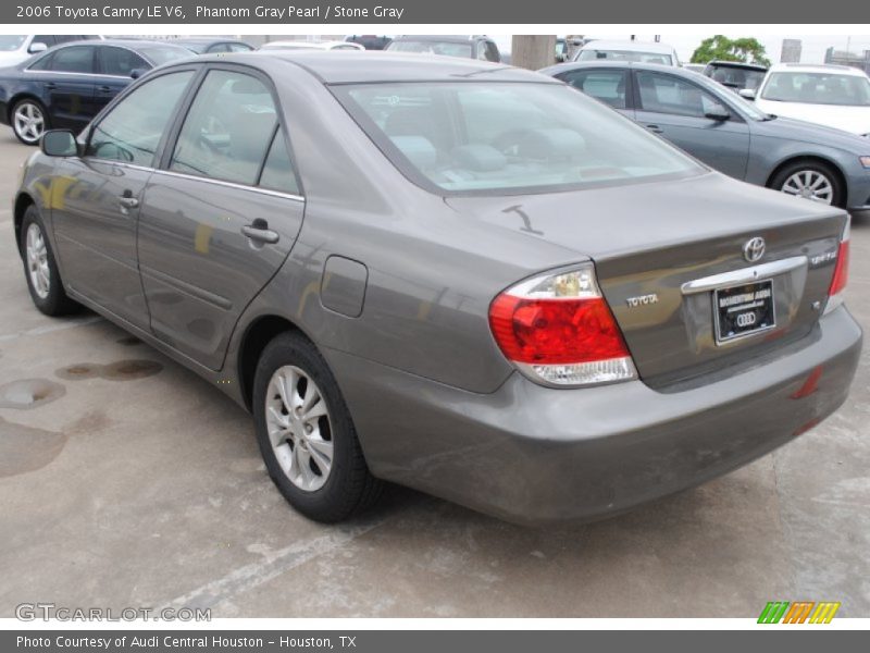 Phantom Gray Pearl / Stone Gray 2006 Toyota Camry LE V6